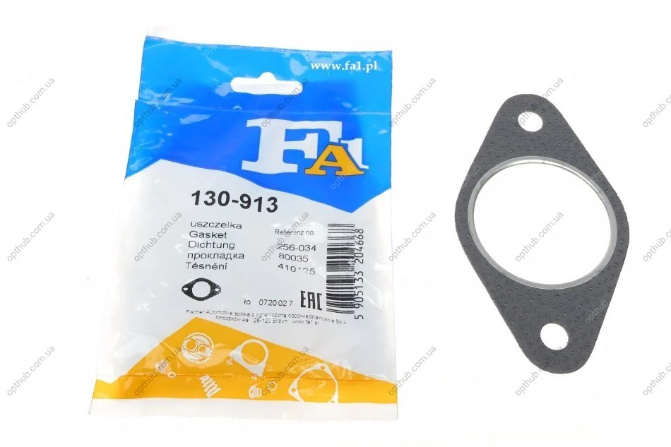 Прокладка труби вихлопної Ford Transit 2.3 16V 06-14 FA1 (opt-om) Fischer Automotive One (FA1) 130-913 (фото 1)