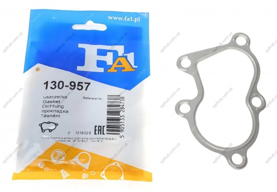 Прокладка выхлопной трубы FA1 Fischer Automotive One (FA1) 130-957 (фото 1)