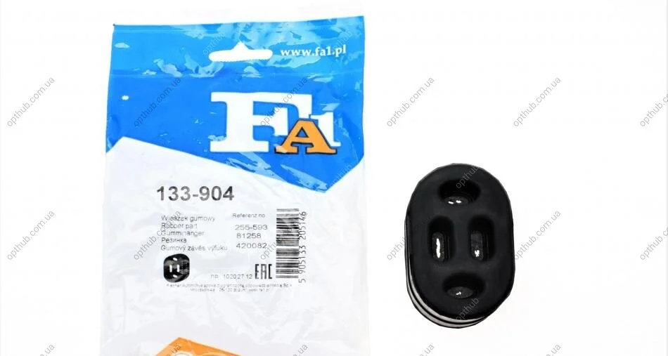Гумка глушника Ford Fiesta 0.9/1.1 -95 FA1 (opt-om) Fischer Automotive One (FA1) 133-904 (фото 1)