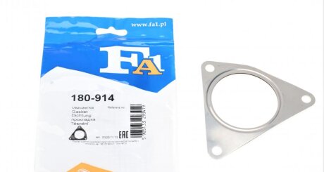 Прокладка труби вихлопної Audi Q5/Q7/VW Touareg 3.0 TDI 08-17 FA1 (opt-om) Fischer Automotive One (FA1) 180-914