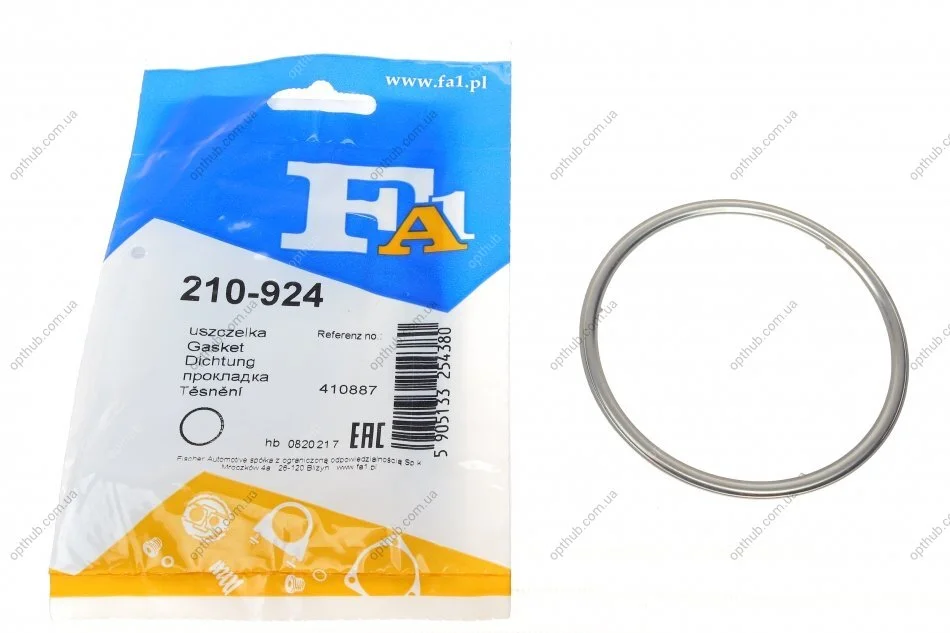 Прокладка труби вихлопної Fiat Ducato/Citroen Jumper/Peugeot Boxer 06- FA1 (opt-om) Fischer Automotive One (FA1) 210-924 (фото 1)