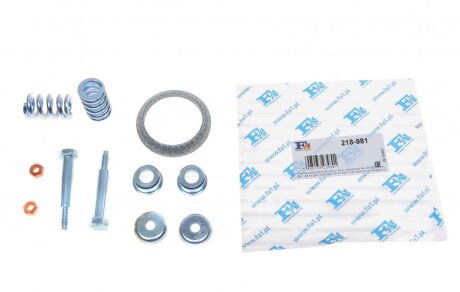 Кронштейн кріплення системи вихлопної Citroen C2/C3/C4/Peugeot 206/207/307/308 02-(к-кт) FA1 (opt-om) Fischer Automotive One (FA1) 218-981