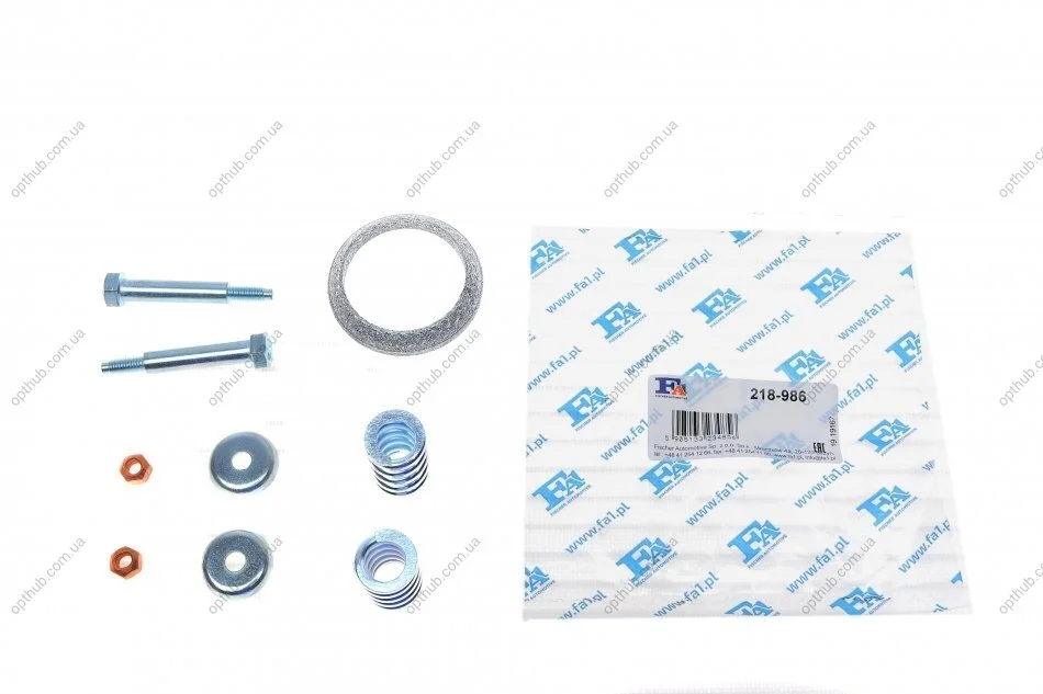 Кронштейн кріплення системи вихлопної Citroen C2/C3/Xsara/Peugeot 1007/206/207/307 00-13 (к-к (opt-om) Fischer Automotive One (FA1) 218-986 (фото 1)