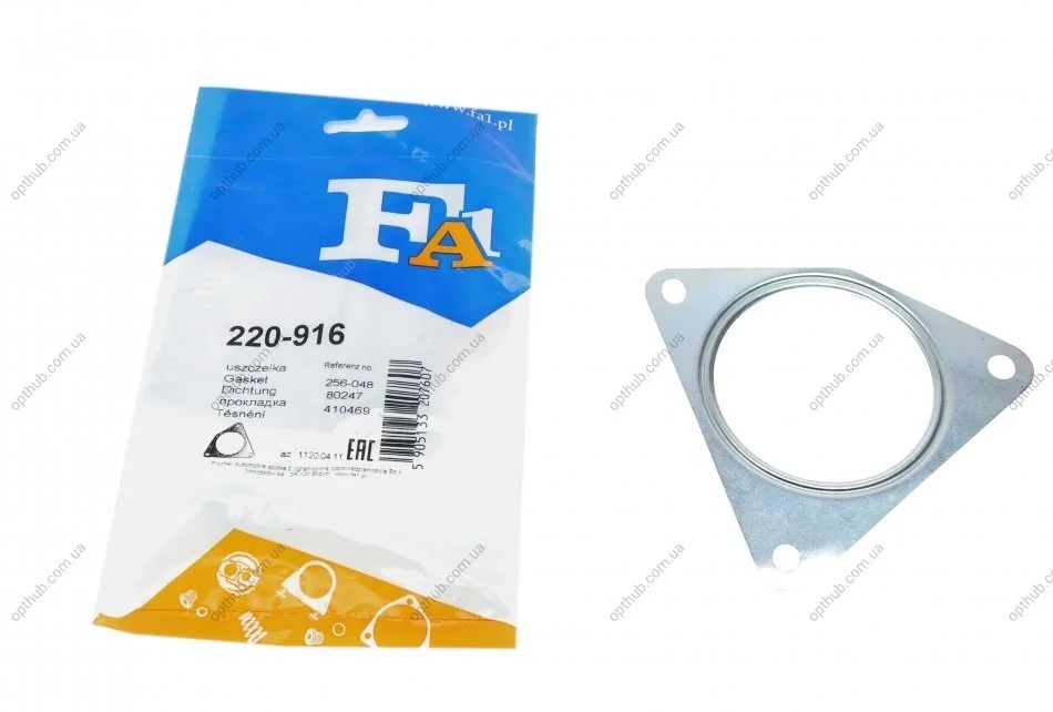 Прокладка труби вихлопної Renault Master 1.9 dCi 01- FA1 (opt-om) Fischer Automotive One (FA1) 220-916 (фото 1)