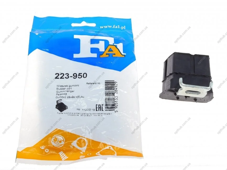 Кріплення гумометалеве RENA WIESZAK GUMOWO-METALOWY -ua Fischer Automotive One (FA1) 223-950 (фото 1)