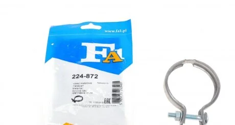 Хомут глушника Renault Megane/Scenic II 1.9 dCi 02-09 FA1 (opt-om) Fischer Automotive One (FA1) 224-872