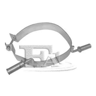 Хомут-затискач металевий Fischer Automotive One (FA1) 234-951