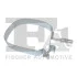 Хомут-затискач металевий CITROEN ХОМУТ Fischer Automotive One (FA1) 234-955 (фото 1)
