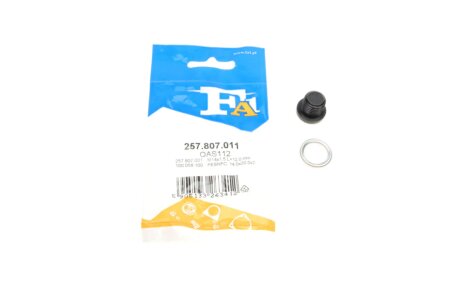 Пробка піддону автомобіля OAS112 МАСЛЯНАЯ ПРОБКА M14X1,5 L=12 Fischer Automotive One (FA1) 257.807.011