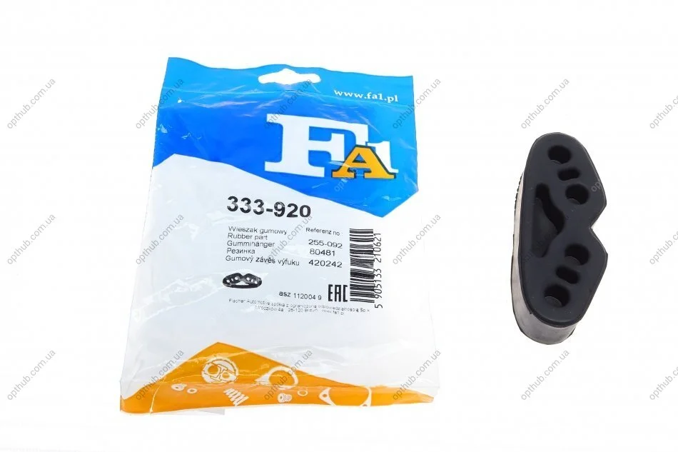 Гумка глушника Fiat Doblo 01-/ Opel Combo 12- FA1 (opt-om) Fischer Automotive One (FA1) 333-920 (фото 1)