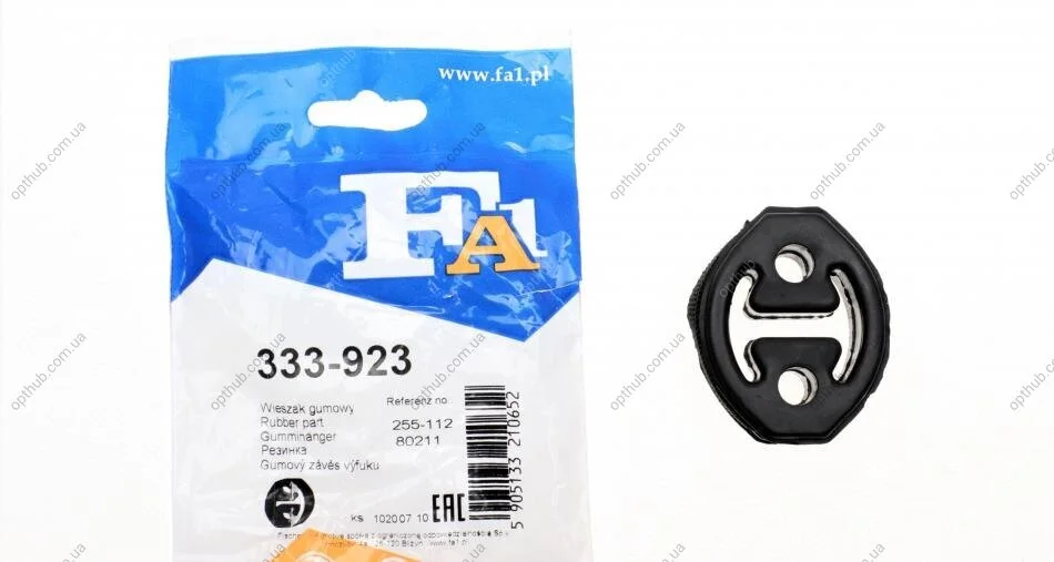 Гумка глушника Citroen Jumper/ Fiat Ducato 06/ Peugeot Boxer 06- FA1 (opt-om) Fischer Automotive One (FA1) 333-923 (фото 1)