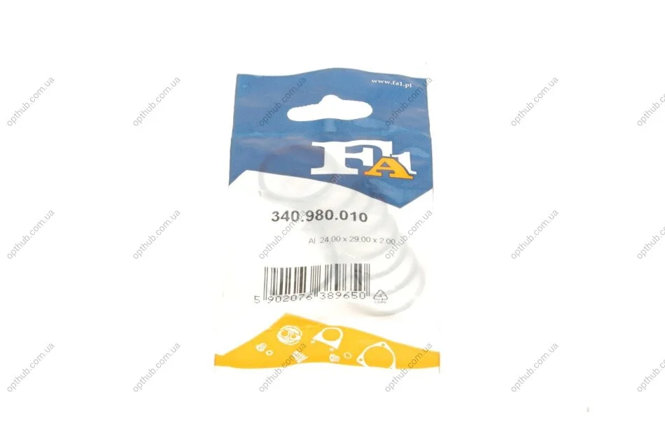 Ущільнювач пробки піддона Fischer Automotive One (FA1) 340.980.010 (фото 1)