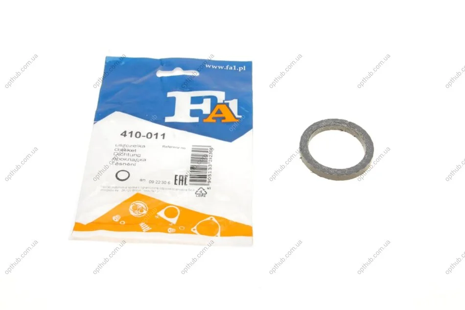 Прокладка колектора випускного BMW 3 (E90/E92)/5 (E60/E61) 3.0i 05-10 N54 B30 A/ N55 B30 A (opt-om) Fischer Automotive One (FA1) 410-011 (фото 1)