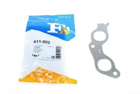 Прокладка колектора випускного VW Passat/Golf/Jetta/Seat Ibiza/Cordoba 1.0-1.4i 83-02 FA1 (opt-om) Fischer Automotive One (FA1) 411-002