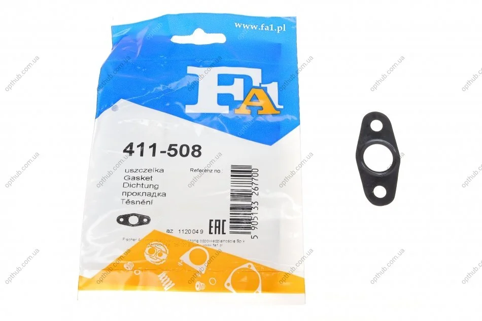 Прокладка турбіни Fiat Doblo 1.6D/Opel Combo1.3/1.6 CDTI 10- FA1 (opt-om) Fischer Automotive One (FA1) 411-508 (фото 1)