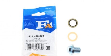 Болт зливу оливи + шайба Ford Transit -06 (M14x1,5) FA1 (opt-om) Fischer Automotive One (FA1) 427.410.021