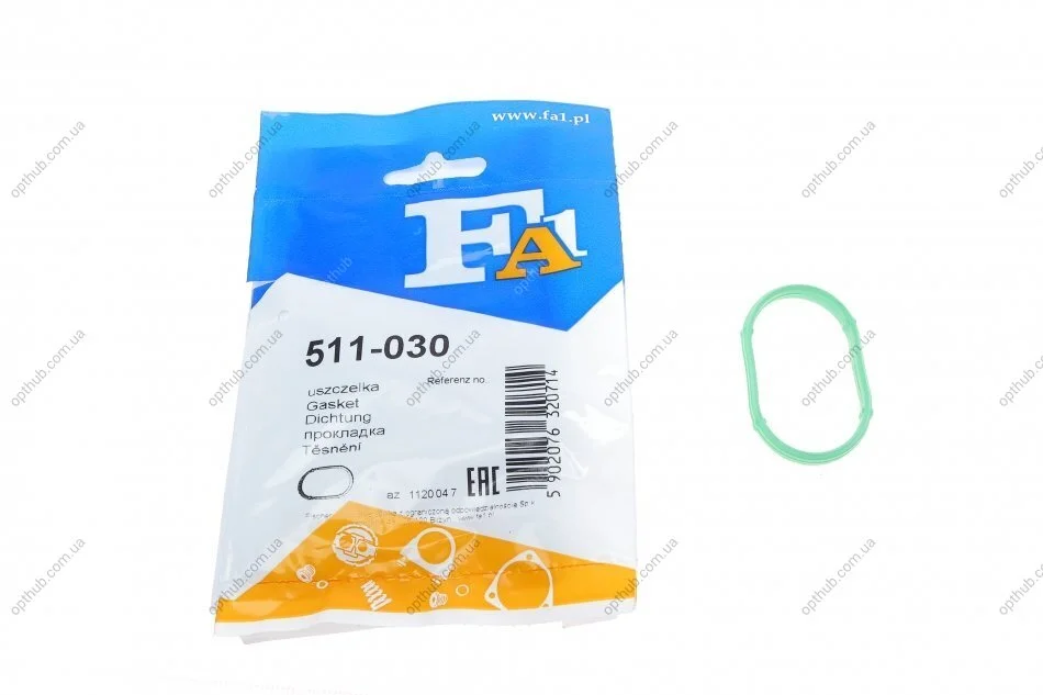 Прокладка колектора двигуна гумова Fischer Automotive One (FA1) 511-030 (фото 1)