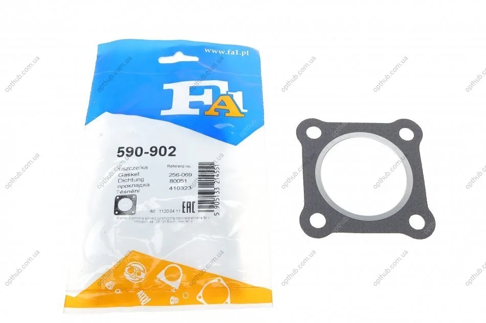 Прокладка труби вихлопної VW Caddy II 1.9 SDI 95-04 FA1 (opt-om) Fischer Automotive One (FA1) 590-902 (фото 1)