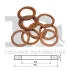 Уплотнительное кольцо медное 10x15x1 mm (выр-во Fischer) Fischer Automotive One (FA1) 615.590.100 (фото 1)