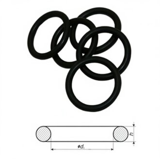 Кільце гумове Fischer Automotive One (FA1) 673.190.100