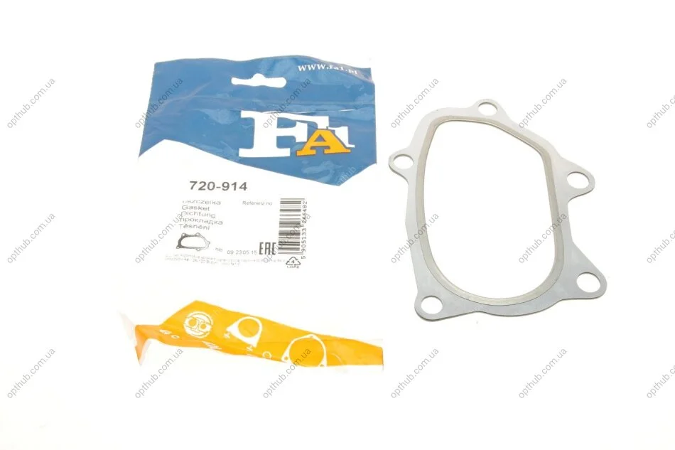 Прокладка труби вихлопної Subaru Forester/Impreza/Legacy 2.0 Turbo 92-06 FA1 UA63 Fischer Automotive One (FA1) 720-914 (фото 1)