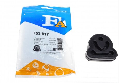 Гумка глушника Nissan X-Trail/Qashqai 02-/Renault Kadjar 15- FA1 (opt-om) Fischer Automotive One (FA1) 753-917