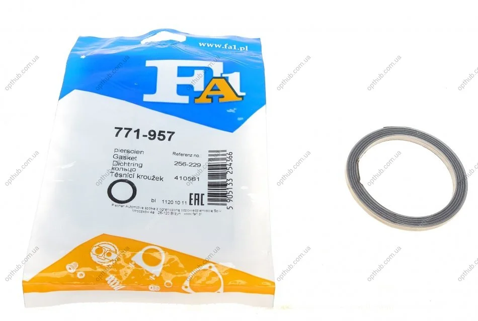 Прокладка труби вихлопної Toyota RAV 4/Highlander 05- (56x70x5) (кільце) FA1 (opt-om) Fischer Automotive One (FA1) 771-957 (фото 1)