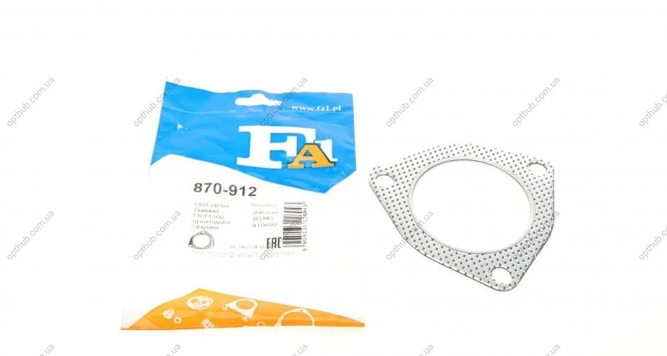 Прокладка труби вихлопної FA1 Fischer Automotive One (FA1) 870-912 (фото 1)