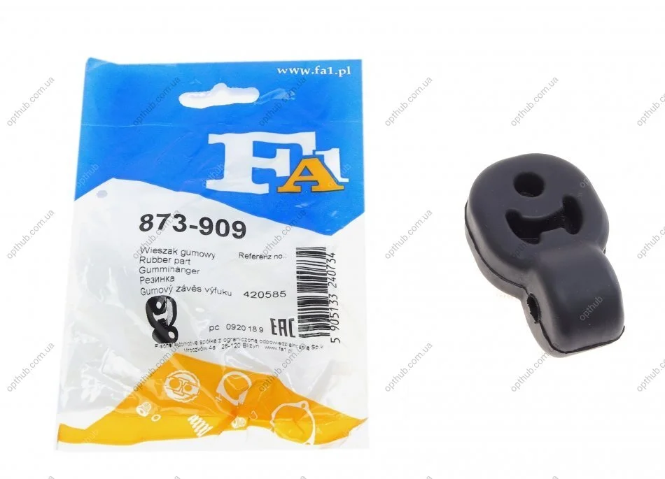 Гумка глушника Chevrolet Lacetti/Nubira 05- FA1 (opt-om) Fischer Automotive One (FA1) 873-909 (фото 1)