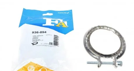 Хомут 94 мм нерж.сталь, система відведення ВГ Fischer Automotive One (FA1) 936894