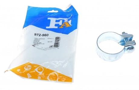 Хомут глушника MB Sprinter 906/VW Crafter 2.5 TDI 06 (60mm) FA1 UA63 Fischer Automotive One (FA1) 972-960