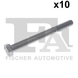 Болт с шестигранной головкой из черного металла Fischer Automotive One (FA1) 982-08-080.10