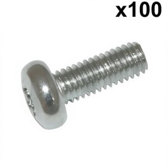 Болт з головкою системи TORX з чорного металу Fischer Automotive One (FA1) 982-T06-817.100