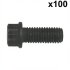 Болт з головкою системи TORX з чорного металу Fischer Automotive One (FA1) 982-T10-126.100 (фото 1)