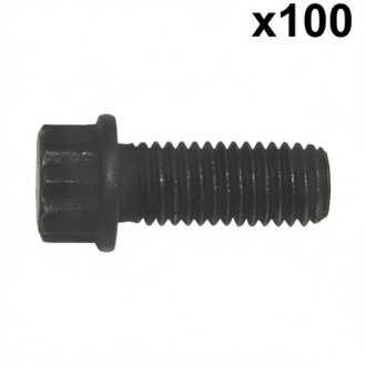 Болт з головкою системи TORX з чорного металу Fischer Automotive One (FA1) 982-T10-126.100