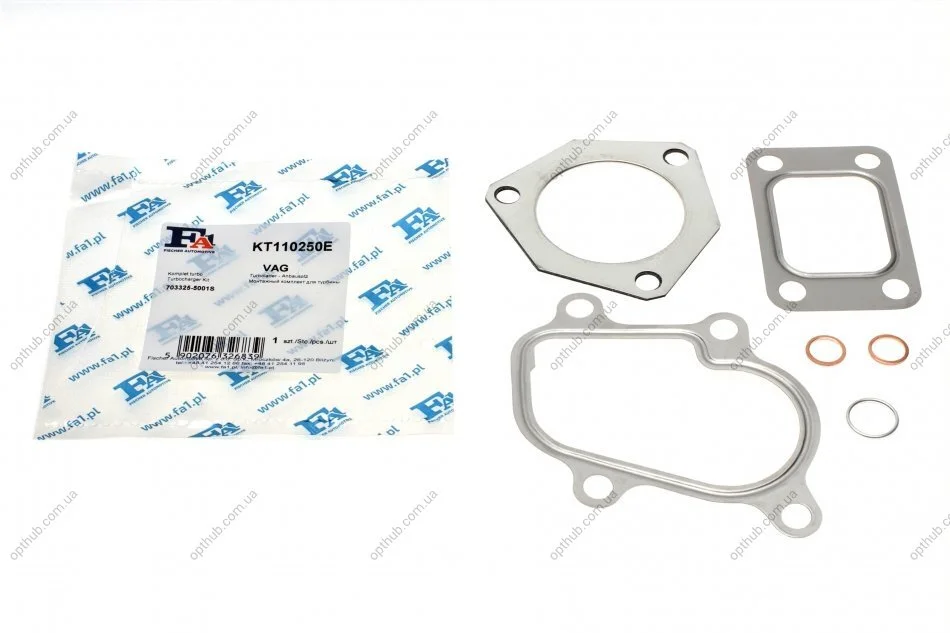 Комплект прокладок турбини VW LT 2.8TDI (92kw) FA1 (opt-om) Fischer Automotive One (FA1) KT110250E (фото 1)