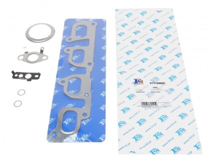 Комплект прокладок турбіни VW Crafter 2.0 TDI 11-16 80Kw FA1 (opt-om) Fischer Automotive One (FA1) KT110990E