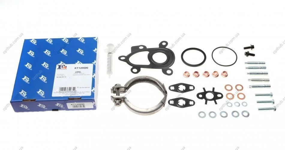 Комплект прокладок з різних матеріалів TURBO SET Fischer Automotive One (FA1) KT120690 (фото 1)