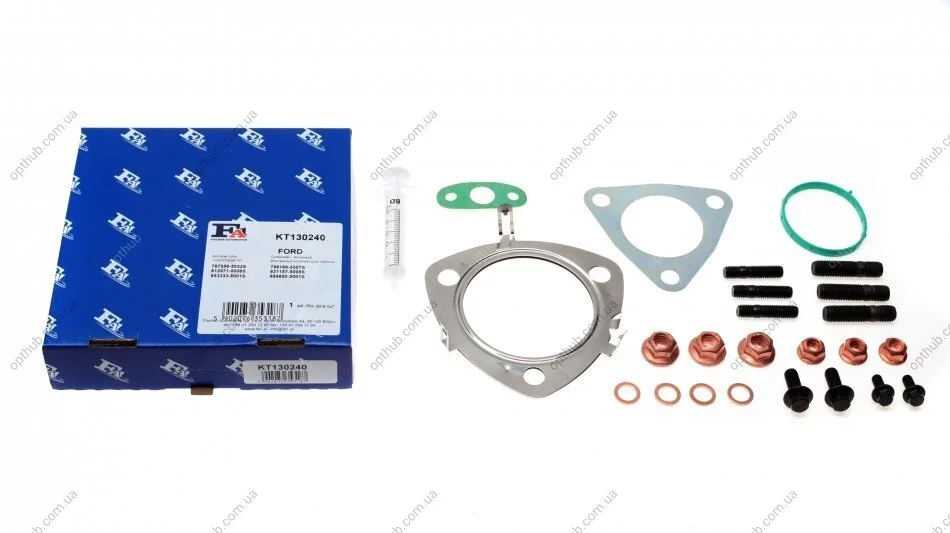 Комплект прокладок турбіни Ford Transit 2.2 TDCi 11- FA1 (opt-om) Fischer Automotive One (FA1) KT130240 (фото 1)