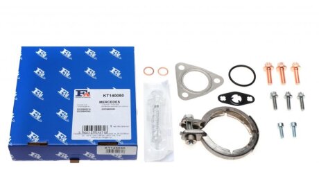 Комплект прокладок з різних матеріалів TURBO SET MERCEDES-BENZ KLASA A A 170 CDI 66 KW 07/1998 - 08/2 -ua Fischer Automotive One (FA1) KT140050