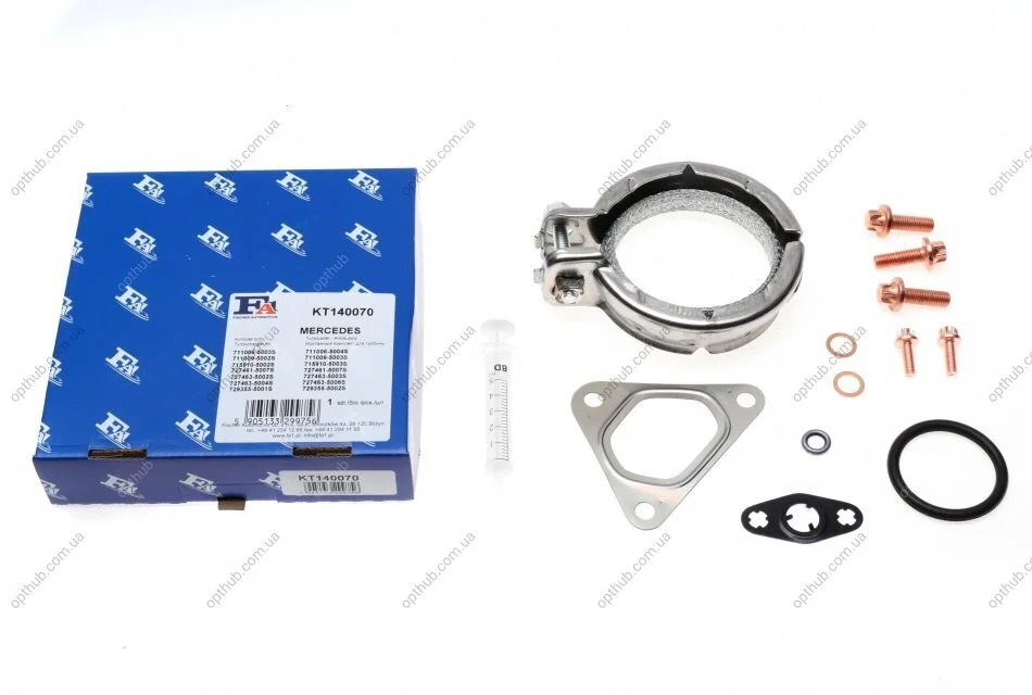 Комплект прокладок турбіни MB Vito (W639) 03- FA1 UA63 Fischer Automotive One (FA1) KT140070 (фото 1)