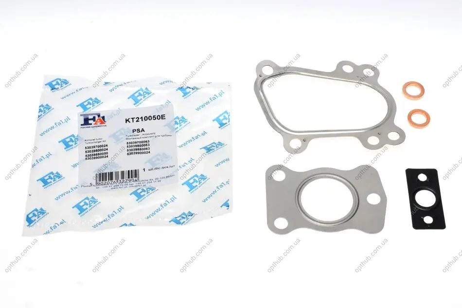 К-кт прокладок турбіни Fischer Automotive One (FA1) KT210050E (фото 1)
