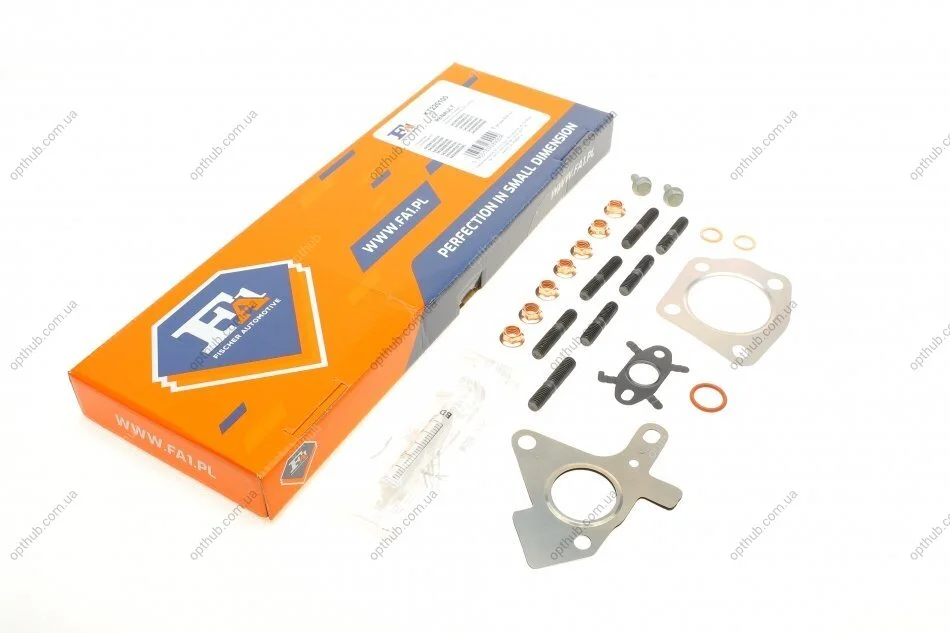 Комплект прокладок з різних матеріалів TURBO SET RENAULT KANGOO 1.5 DCI 76 KW 02/2005 - -ua Fischer Automotive One (FA1) KT220100 (фото 1)