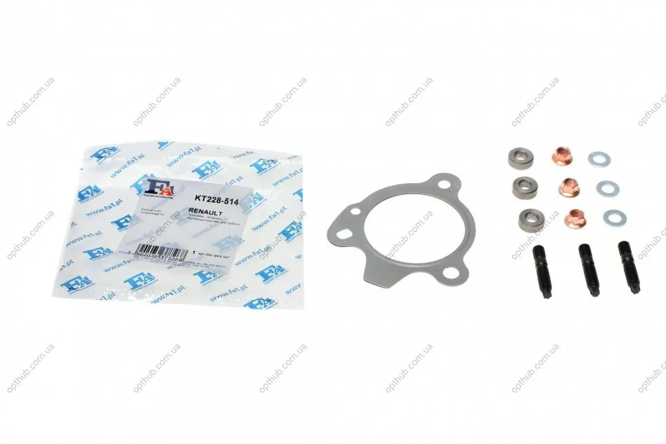 Комплект прокладок турбіни Renault Megane/Scenic 1.2 TCE 12- FA1 UA63 Fischer Automotive One (FA1) KT228-514 (фото 1)