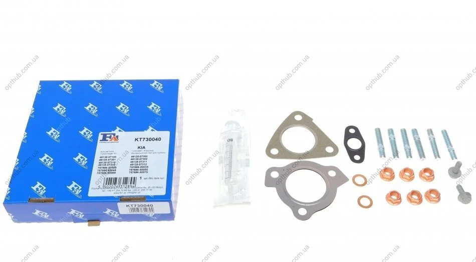 Монтажний комплект, компресор C.I.U Fischer Automotive One (FA1) KT730040 (фото 1)