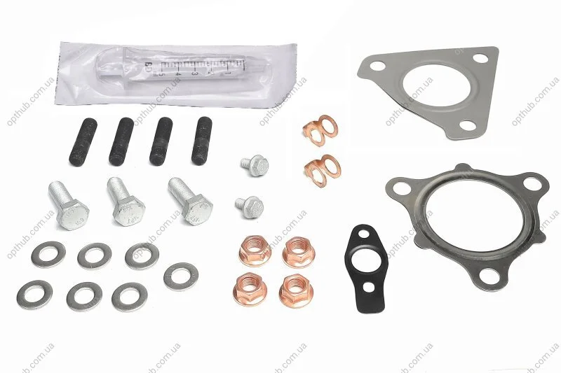 Комплект прокладок з різних матеріалів TURBO SET MITSUBISHI LANCER 1.8 DI-D 85 KW; OUTLANDER 2.2D 05/ -ua Fischer Automotive One (FA1) KT740050 (фото 1)