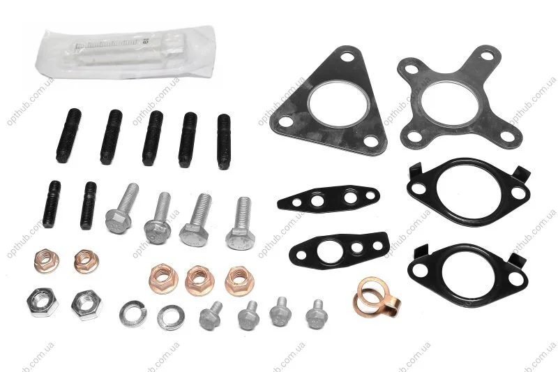 Комплект прокладок з різних матеріалів TURBO SET NISSAN X-TRAIL 2.2 DCI 100 KW 12/2003 - 01/2013 -ua Fischer Automotive One (FA1) KT750011 (фото 1)