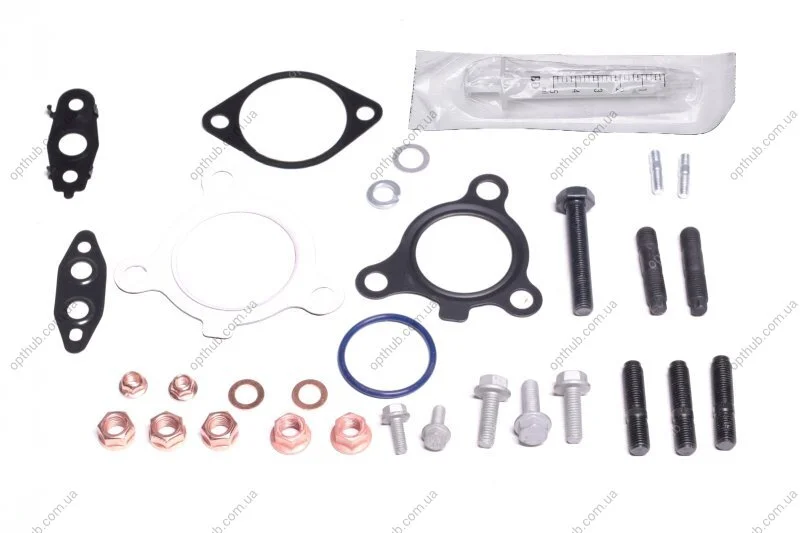 Комплект прокладок з різних матеріалів TURBO SET TOYOTA LAND CRUISER D4-D V8 32V 1VD-FTV 2007- -ua Fischer Automotive One (FA1) KT770260 (фото 1)