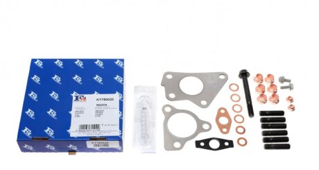 Комплект прокладок з різних матеріалів TURBO SET MAZDA 6 2.0 DI 100 KW 06/2002 - 08/2007 Fischer Automotive One (FA1) KT780020