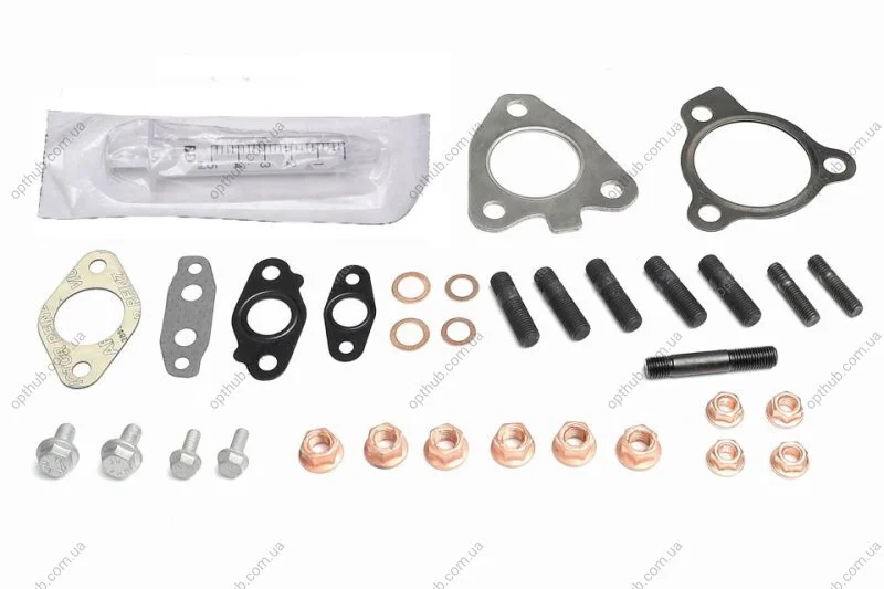 Комплект прокладок з різних матеріалів TURBO SET HYUNDAI SANTA FE 2.2 CRDI 145 KW 09/2012 - 12/2015 -ua Fischer Automotive One (FA1) KT890080 (фото 1)